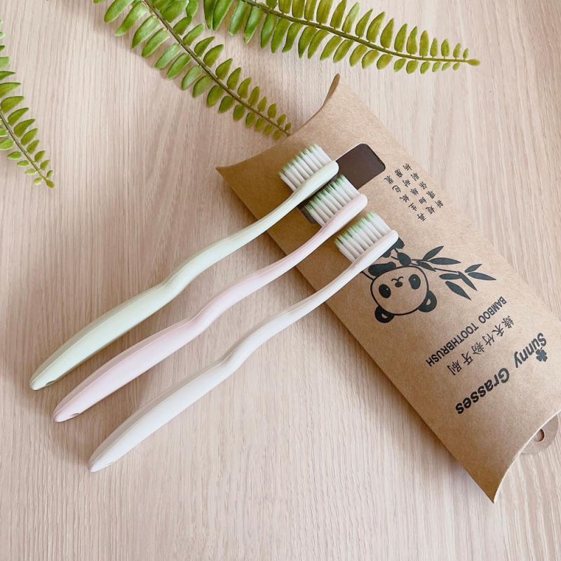 Bamboo Toothbrush (3 PCS)