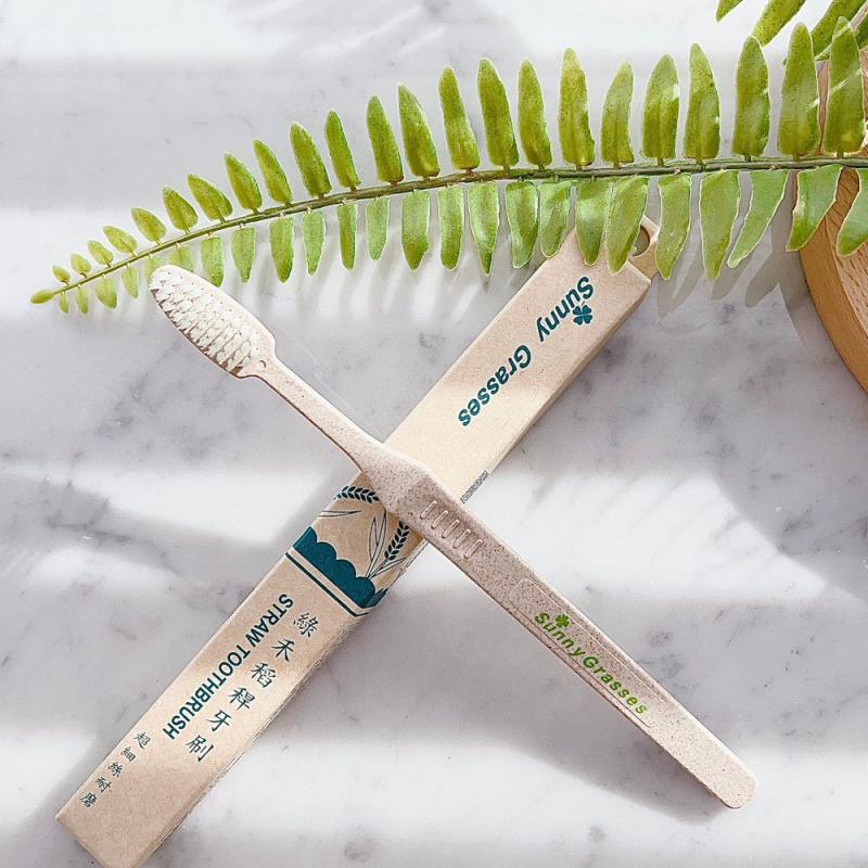 Straw Fiber TOOTHBRUSH